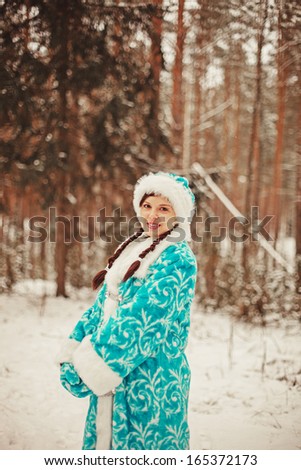 Snow maiden.