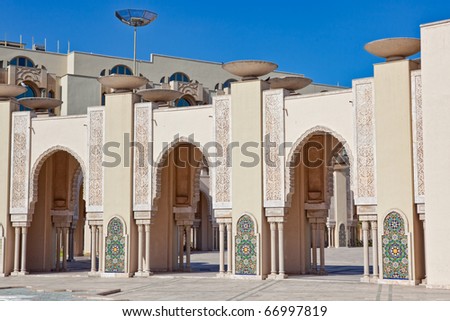 King Hassan II mosque, Casablanca, Morocco