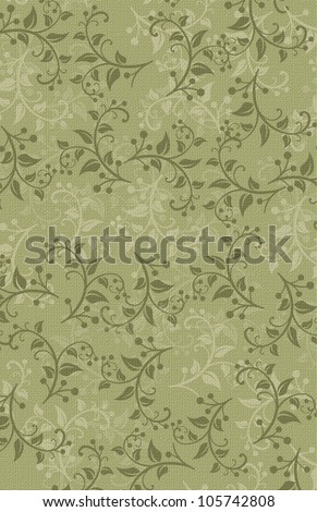 antique  leaves seamless textured background pattern