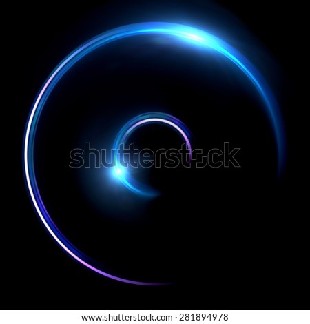 beautiful double ring lens flare effect is simple to use add on background