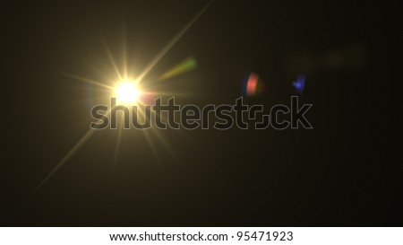 light flare special effect light flare special effect
