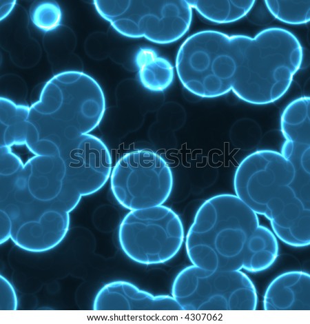 Large background image of cells or bacteria under the microscope