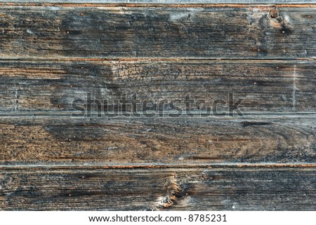 dark dirty and grungy fence panels make a wooden background