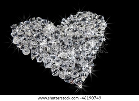 black love heart pictures. stock photo : great love heart