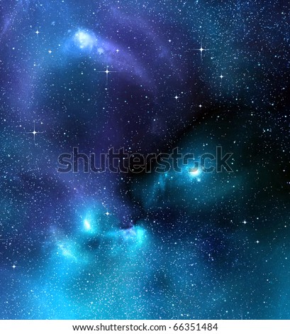 stock photo starry background of stars and nebulas in deep outer space