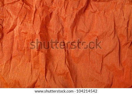 brown wrinkled crepe paper, the background image