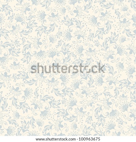 Seamless background with beige ornaments Seamless background with beige ornaments