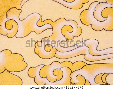 Chinese cloud pattern