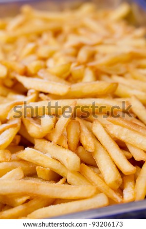 A Group of French Fried Potato