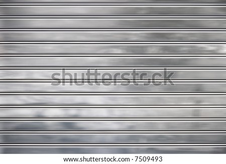 Abstract metal texture with horizontal horizontal lines.