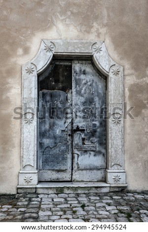 Magic Door in Gaeta Italy,