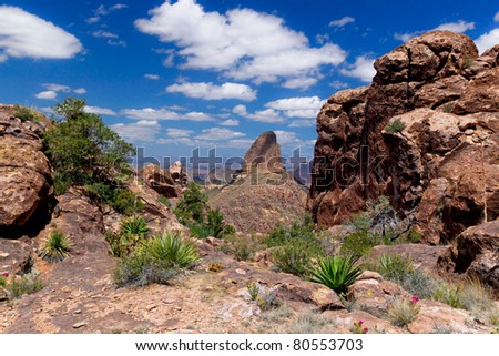 AZ-Superstition Mountain Wilderness-Weaver\'s Needle-This vast, remote area, more than one hour from Phoenix, holds many natural surprises.