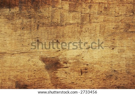 rusty wood