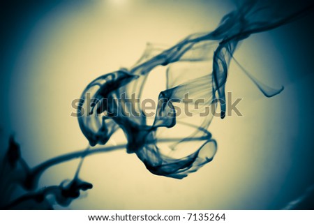 Futuristic fantastic abstract alien fibre (mutation concept)