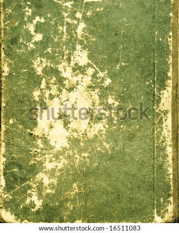 Green paper texture with grunge scratch