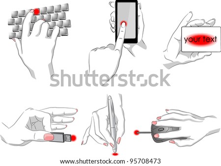 Set Of Hands