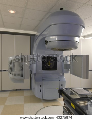 Big hospital X-ray machine
