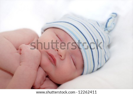 Baby Photography Ideas on Baby Boy Photography Ideas 2013 Sleeping Newborn Baby Boy Stock Photo