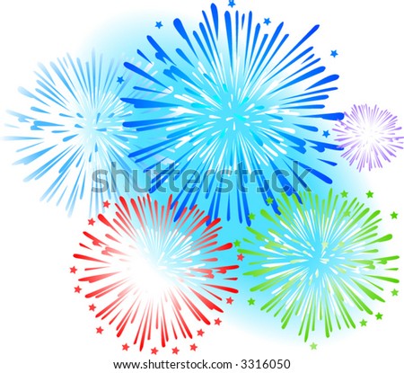 4th of july fireworks clipart. wallpaper 4th of July Clipart