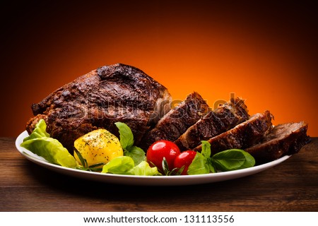 Roasted Meat And Vegetables