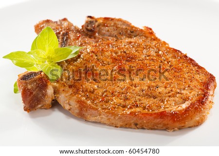 Fried pork chop