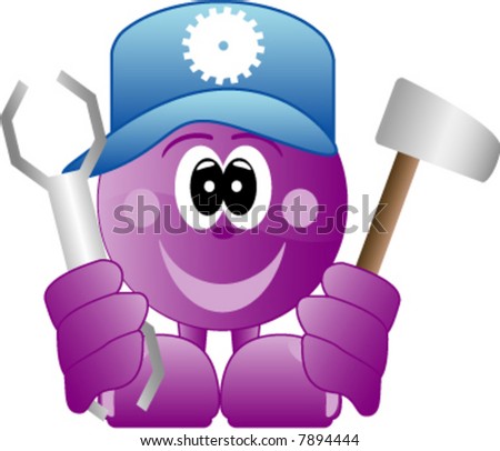 stock-vector-cute-purple-emoticon-as-workman-vector-7894444.jpg