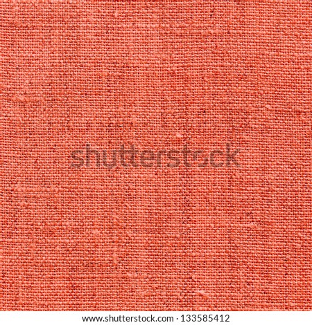 red natural linen texture for the background