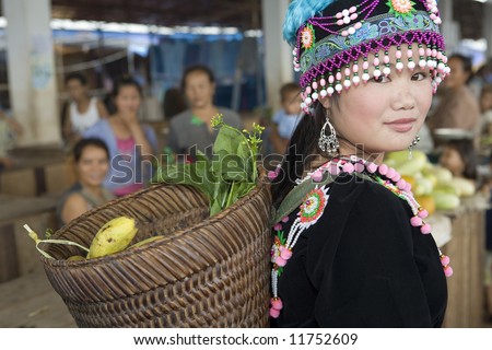 Hmoob Lub Neej - Page 8 Stock-photo-hmong-women-laos-11752609