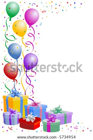birthday balloons. irthday balloons with