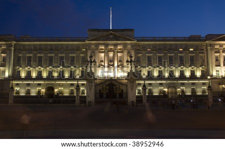 Buckingham Palace Night