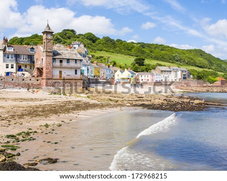 The village of Kingsand on the Rame Peninsula in South East Cornwall England UK Europe