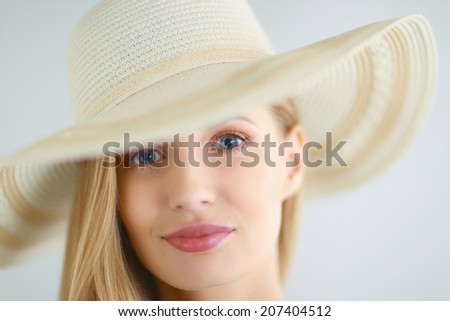 Shot of a beautiful girl in summer style