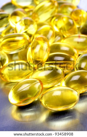 Cod liver oil pills