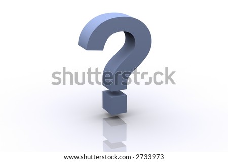 pics of question marks. stock photo : 3d Question Mark