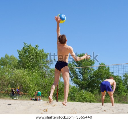 Guy Volleyball