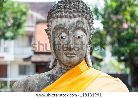 big Statue of Buddha in Thailand
