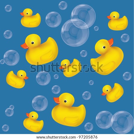 Rubber Ducky Fabric