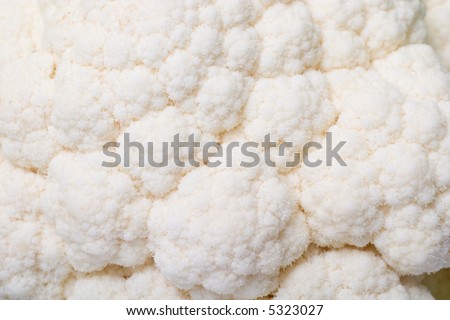image series of fresh vegetables - cauliflower background