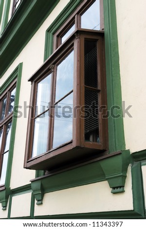Old kibitz window, you can find it in some parts of Serbia