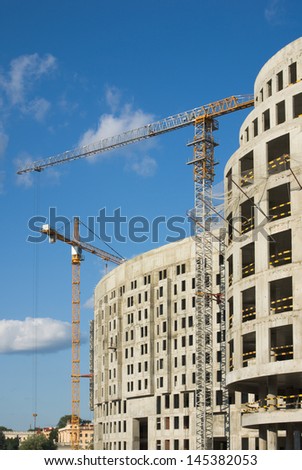 construction of a new building