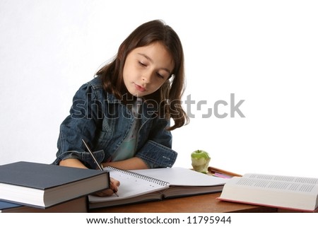 Young Child Writing