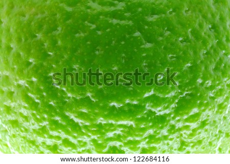 Close-up of the lemon skin.
