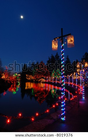 christmas lights festival at vandusen gardens