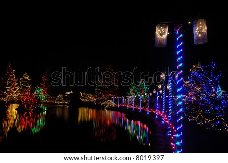 christmas lights festival at vandusen gardens