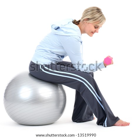 stock-photo-blond-woman-in-gym-outfit-exercising-with-a-pilates-ball-and-pink-dumbbells-isolated-on-white-13519990.jpg