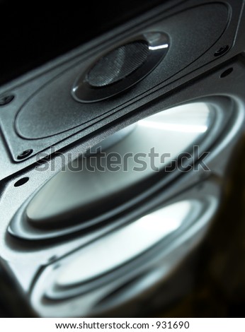 Photograph of a Floor Standing Speaker