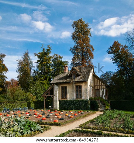 Farm house built by Marie Antoinette on Versailles grounds