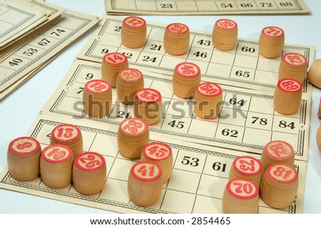 Russian lotto is national table game on money and not only...