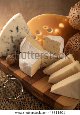 Business a still-life from classical samples of cheese.