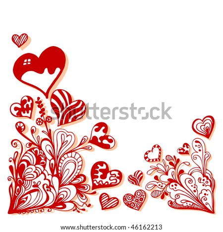 Greeting Card Design For Valentine'S Day Stock Vector 4